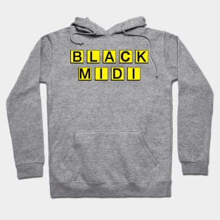 black midi waffle house Hoodie